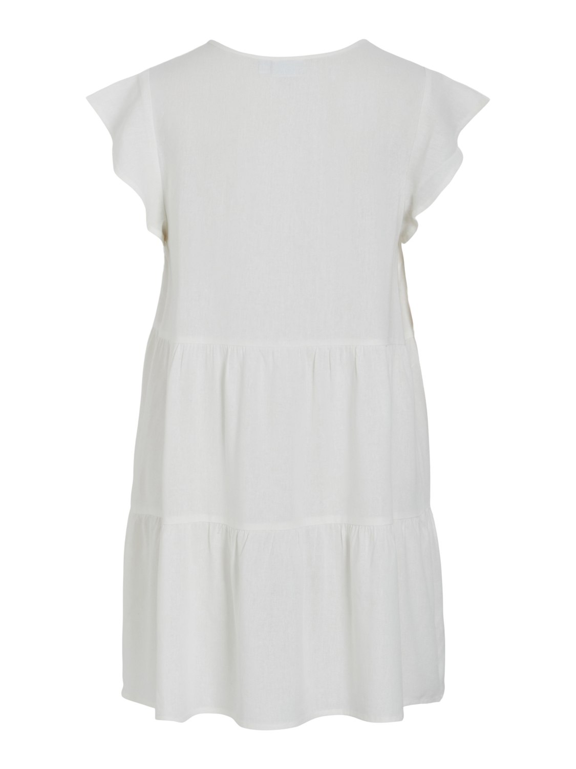 VISUMMER pellava Dress - Cloud Dancer